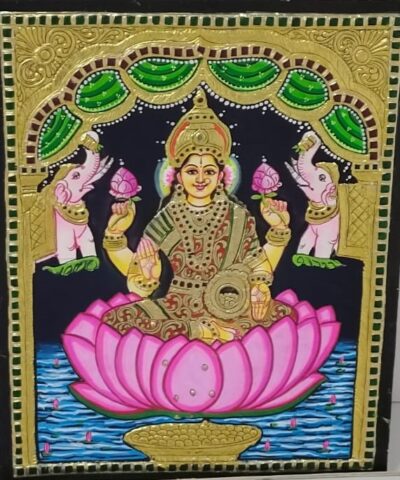 Lakshmi Tanjore Painting