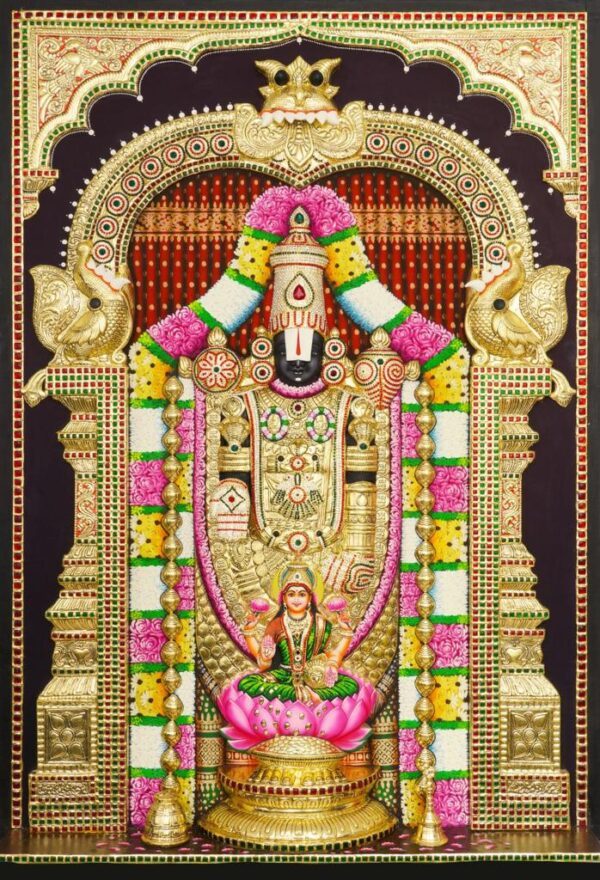 Balaji Tanjore Painting