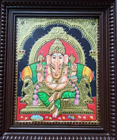 Ganesh Tanjore Painting